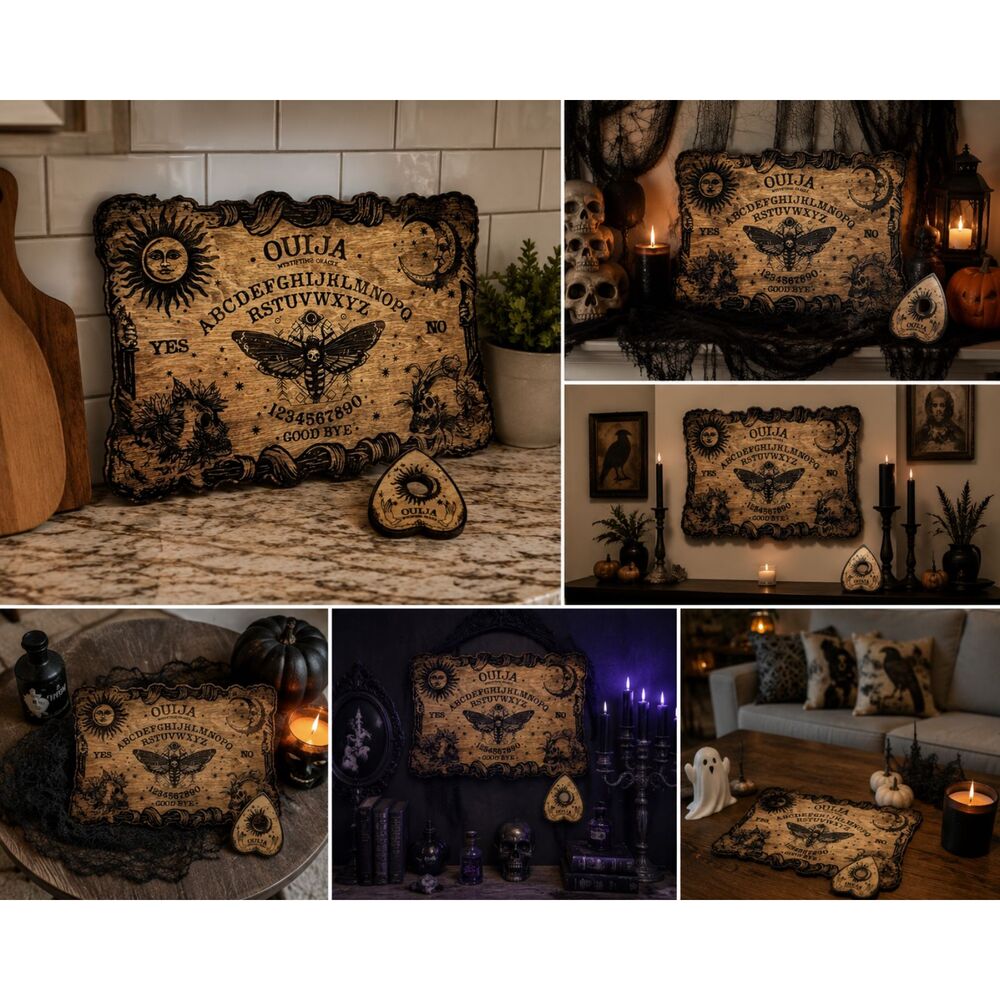 Ouija board - 2 piece - 10x7 inches